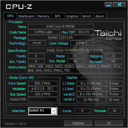 【全部無料】おしゃれでカッコいいＰＣパーツ確認ソフト８選！【CPU-Z】