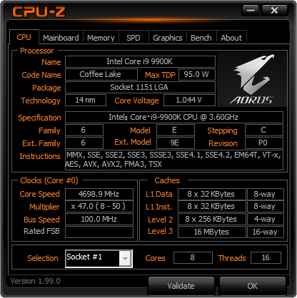 【全部無料】おしゃれでカッコいいＰＣパーツ確認ソフト８選！【CPU-Z】